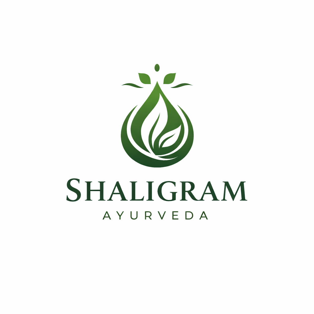 Shaligram Ayurveda – Authentic Ayurvedic Hair & Wellness Brand Logo